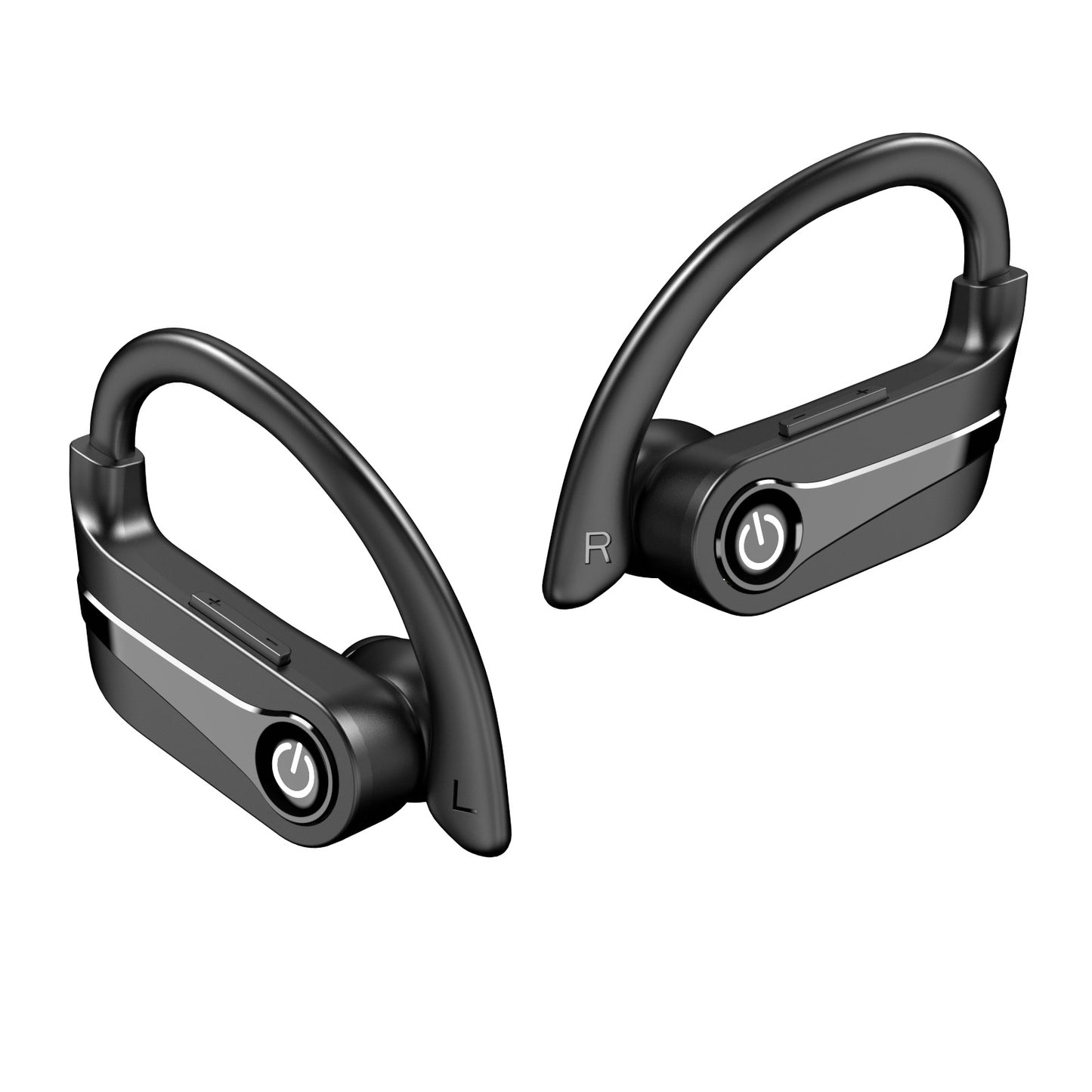Bluetooth Headset, Wireless Headset with LED Display Charging Case